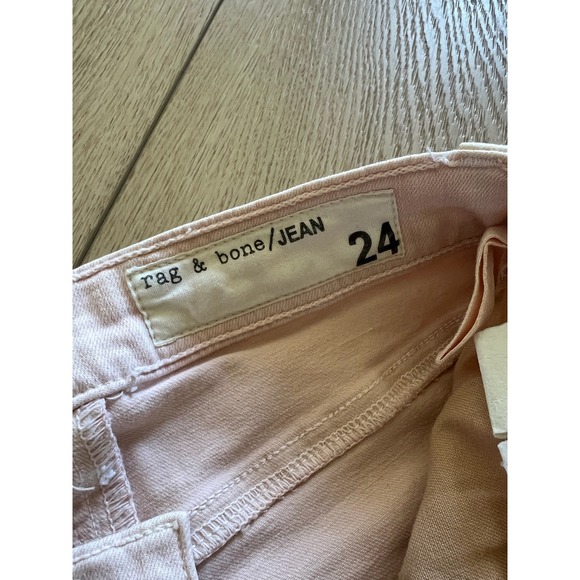 Rag & Bone Pink Skinny Jeans Women's Size 24 Denim - Picture 4 of 5